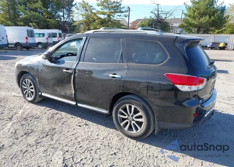 2016 Nissan Pathfinder Sv из США, поврежденный, VIN 5N1AR2MM0GC625196